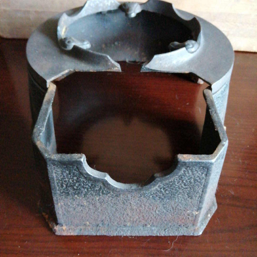 蓋付長火鉢鉄壺29cm