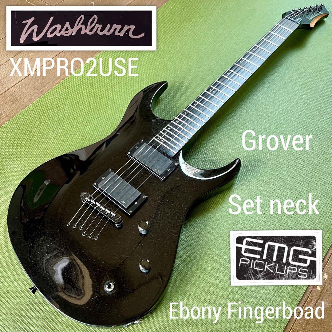 EMG】Washburn XMPRO2USE⭐︎Ebony⭐︎Groover - メルカリ
