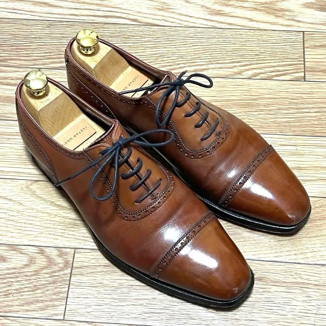 クロケット＆ジョーンズ ハンドグレード ストレートチップ UK 7.5