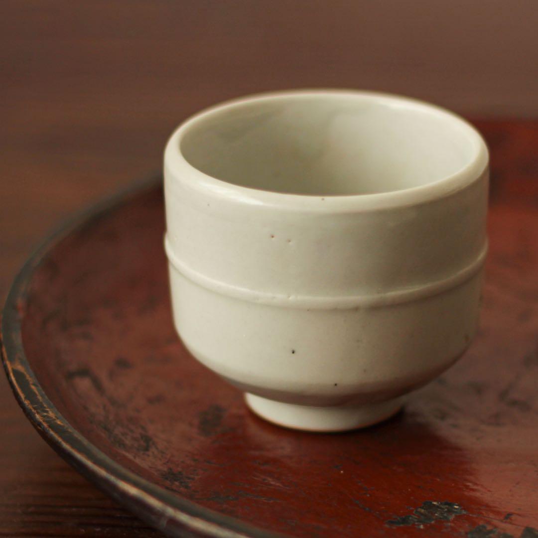 古伊万里 伊万里 江戸 胴紐 白磁 猪口 酒器