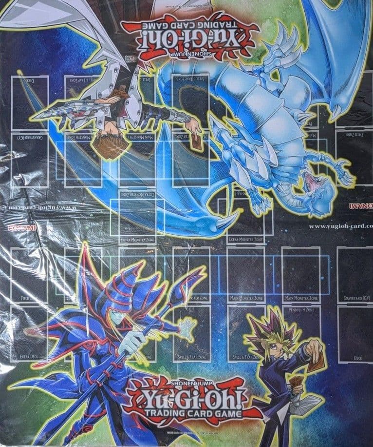遊戯王　プレイマット　遊戯　海馬　2人用 ブラック・マジシャン 青眼の白龍 遊戯王 プレイマット 遊戯 海馬 2人用 ブラック・マジシャン 青眼の白