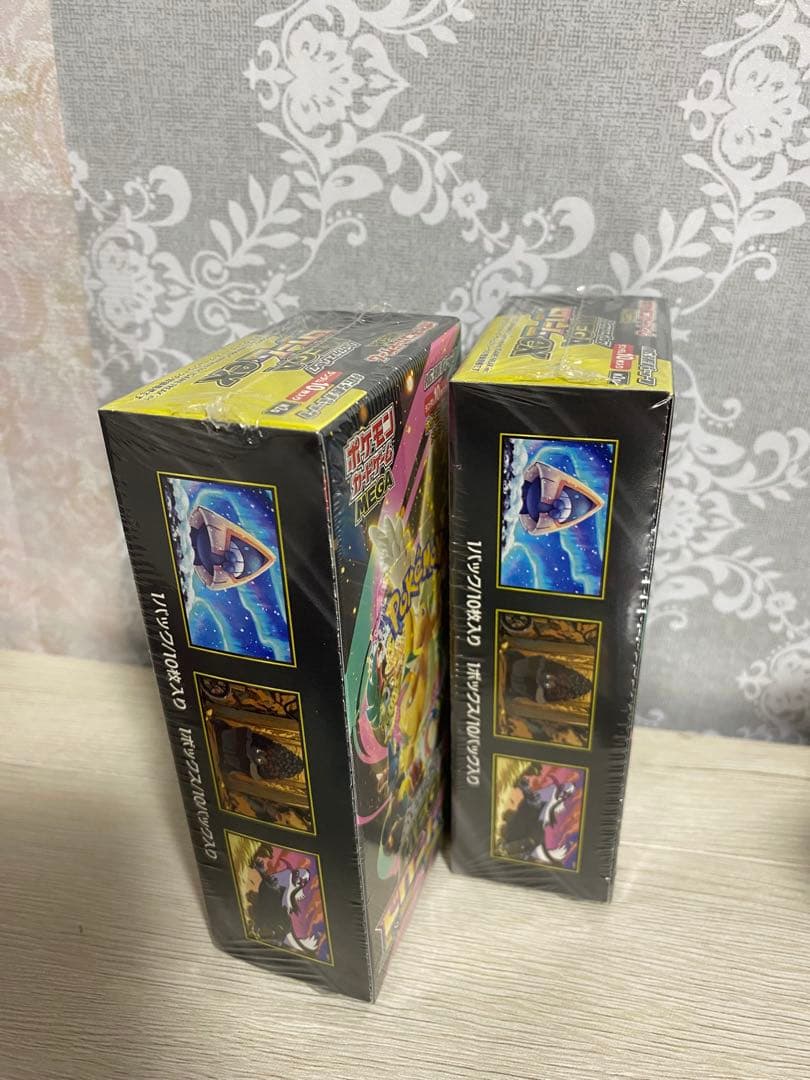 「新品未使用・シュリンク付き」ポケモンカードゲー厶メガドリーム2BOX