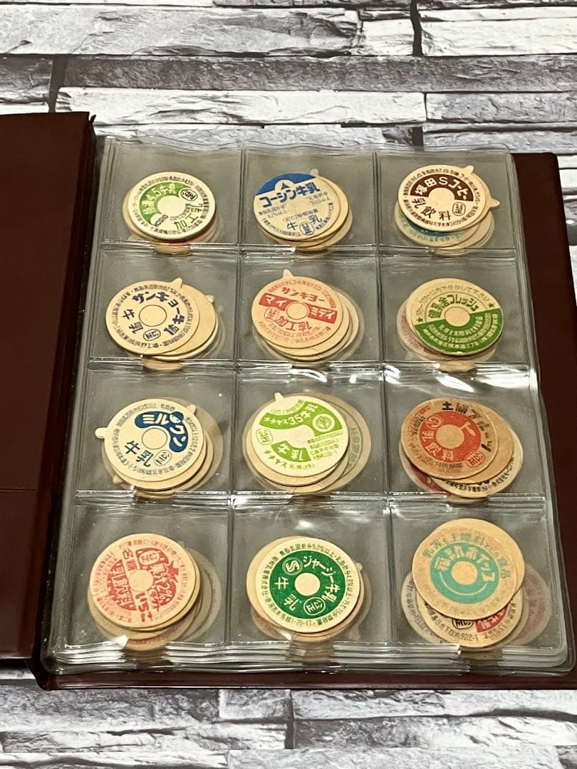 牛乳瓶のフタ　メンコ　蓋【154枚セット】 m25681961035_1.jpg?1680879489