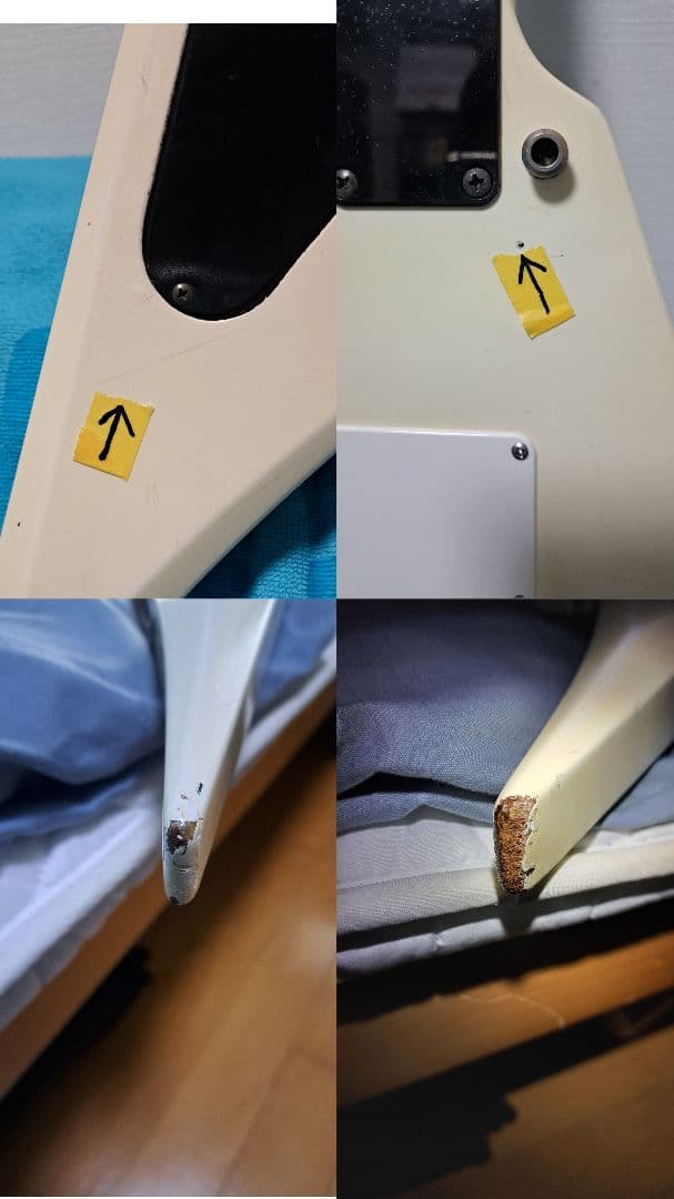 改善 エレキギター KingV キングV 詳細不明 Greco JJ-R1ネック - メルカリ