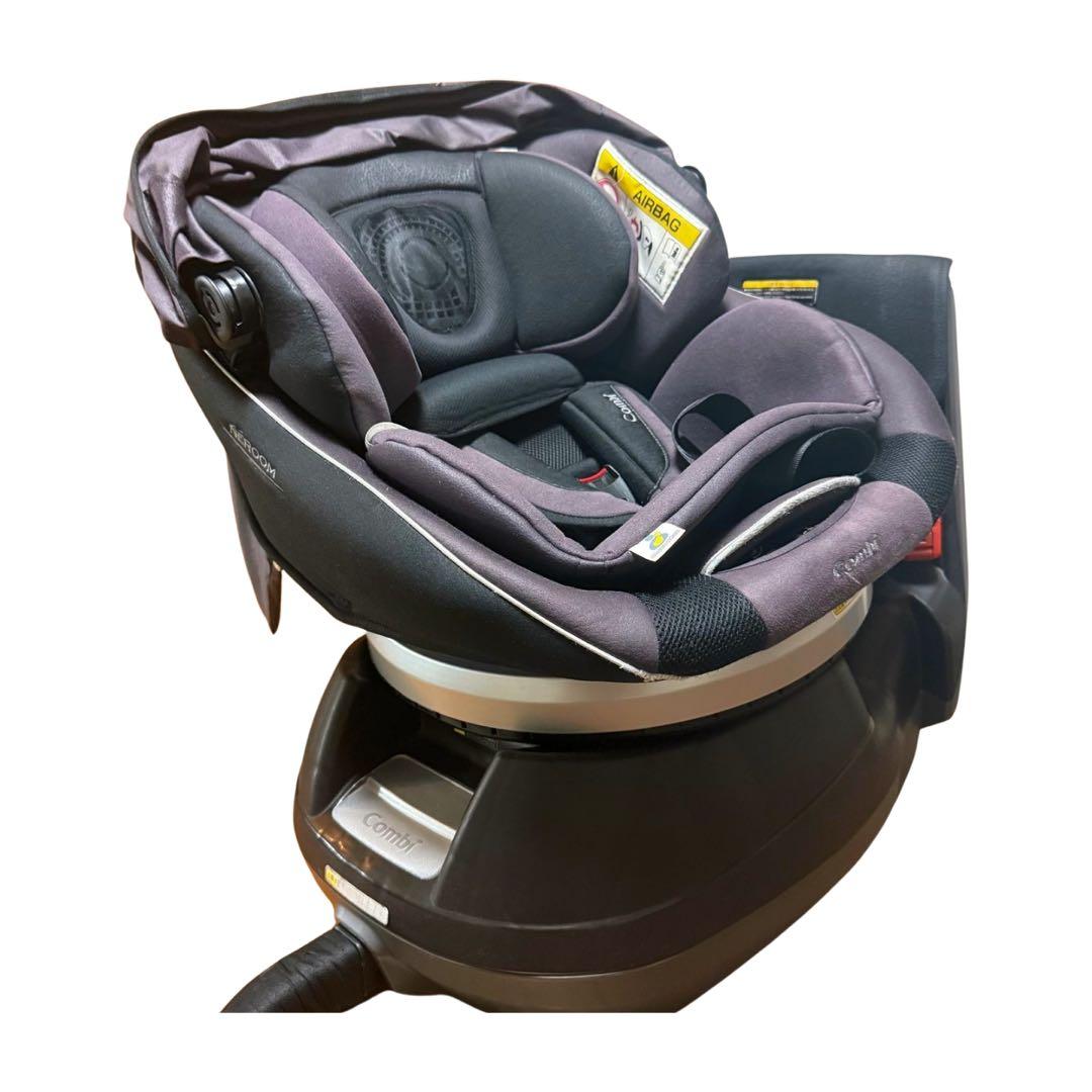 【美品】コンビ ネルーム エッグショック ダークマルーン NC-520