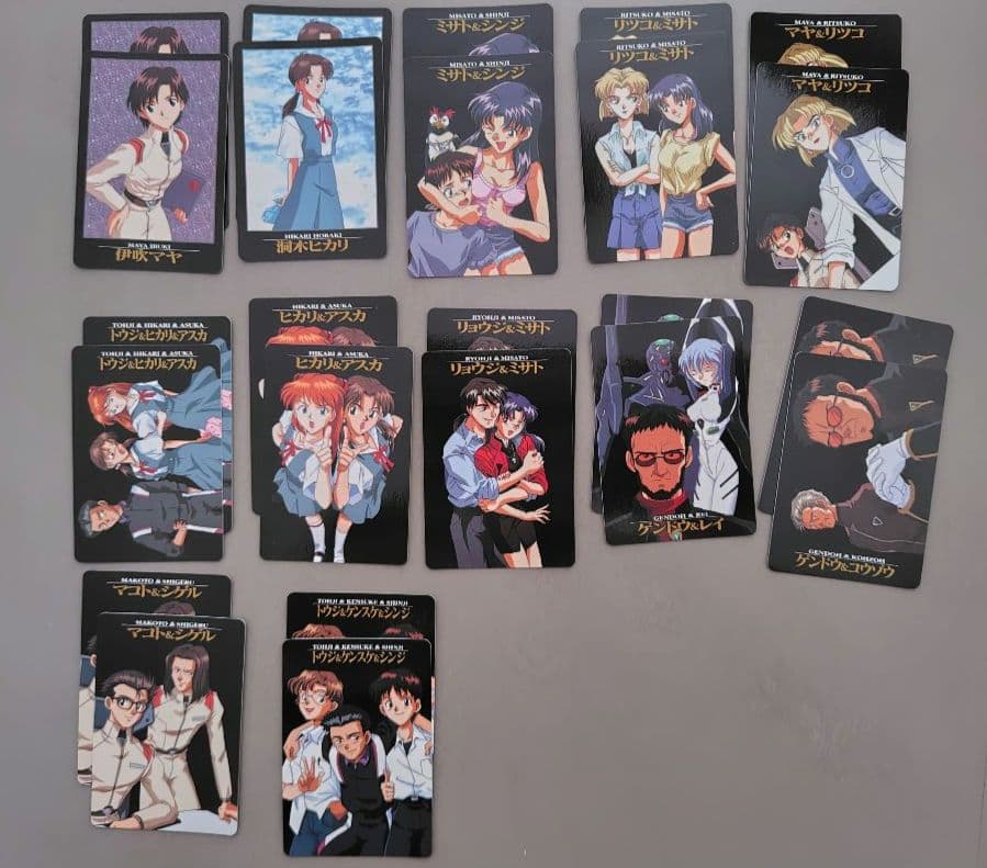 【当時物】エヴァンゲリオン　カード類まとめ