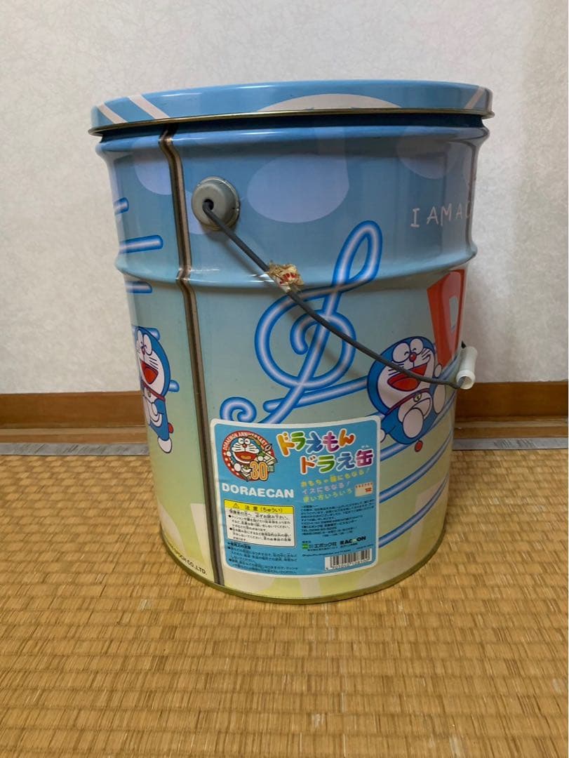 ドラえもん ペール缶 ドラム缶 ブリキ缶 イス - メルカリ