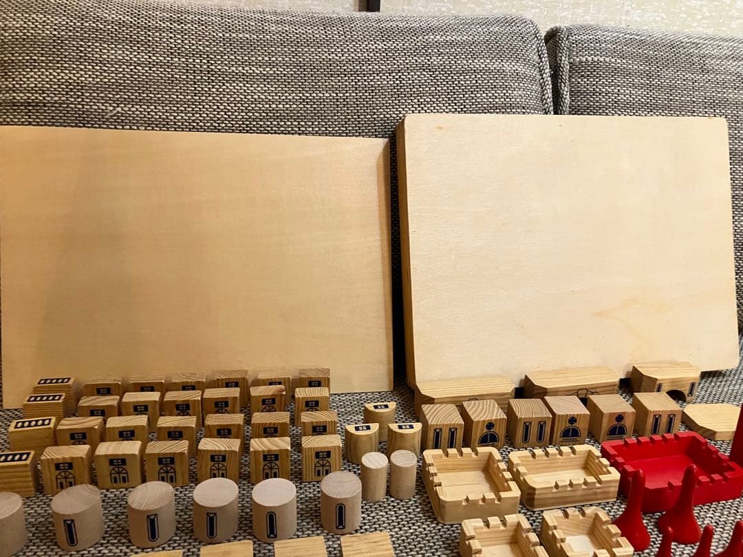 MILAN ミラン　キャッスルブロック お城 積み木 レア品 108ピース