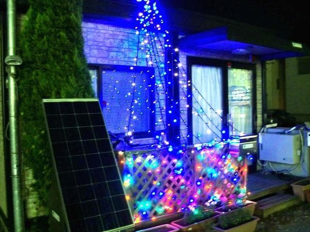 ほぼ未使用○ポータブル電源ちくでんSUN・KIT○ ソーラーパネルセット 防災