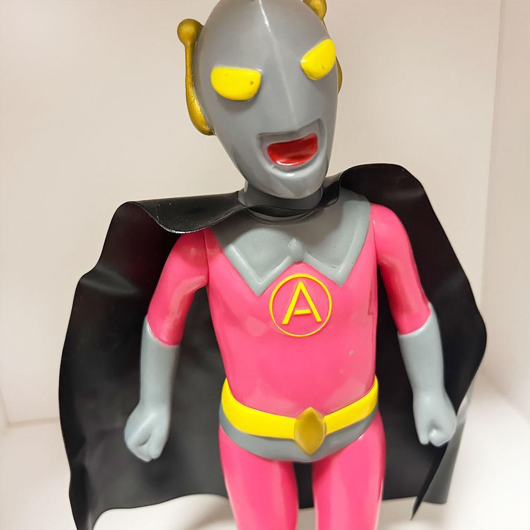 貴重】マルサン ウルトラエース ソフビ 復刻版 怪獣新聞