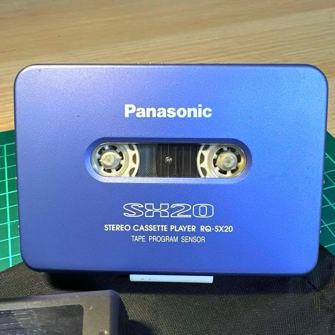 極美DE修復品】Panasonic カセットプレーヤー RQ-SX20