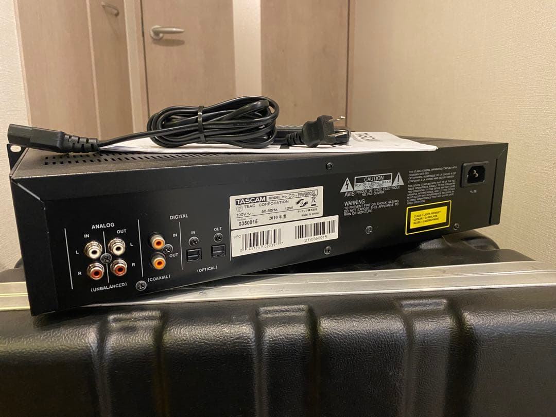 TASCAM CD-RW900SL マルチプレーヤー タスカム