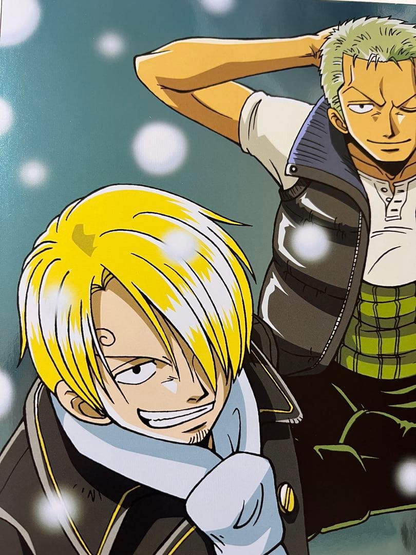 ONEPIECE初期メタルポートレート ゾロ&サンジ