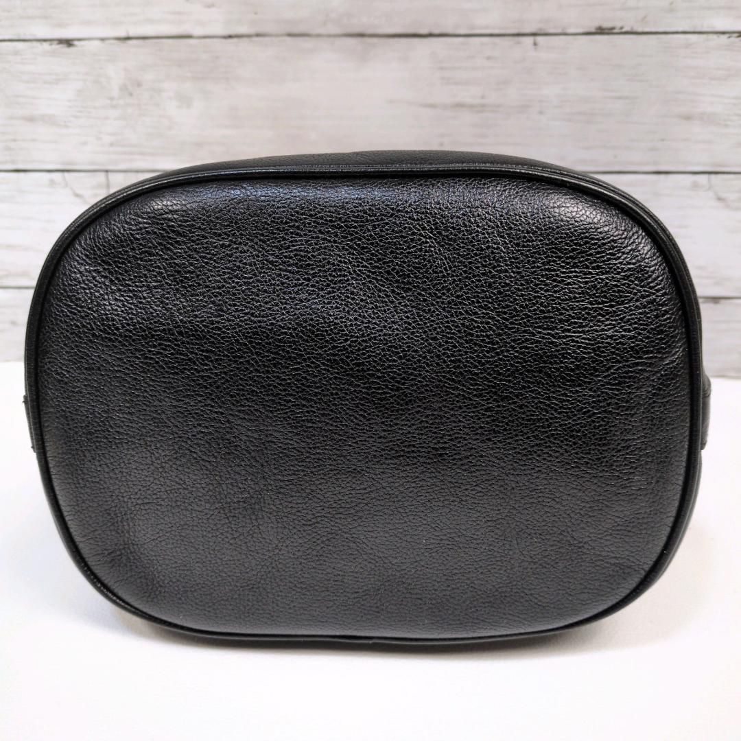 美品 イルビゾンテ ショルダーバッグ バケツ ハンドバッグ 2way シボ