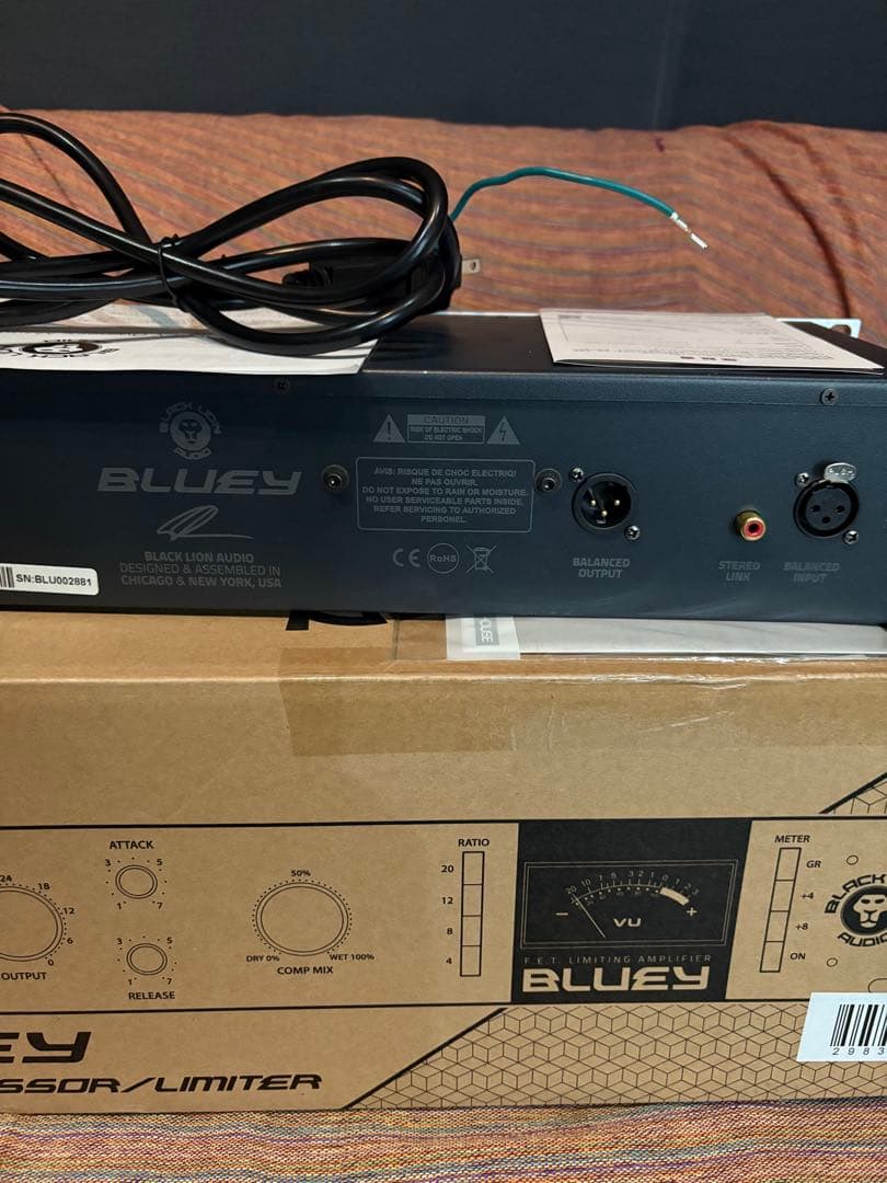 Black Lion Audio BLUEY Compressor ほぼ未使用