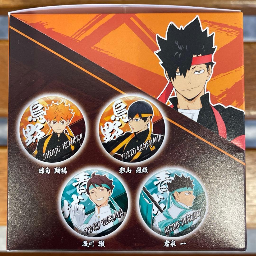 ハイキュー 応援団 缶バッジ 8個