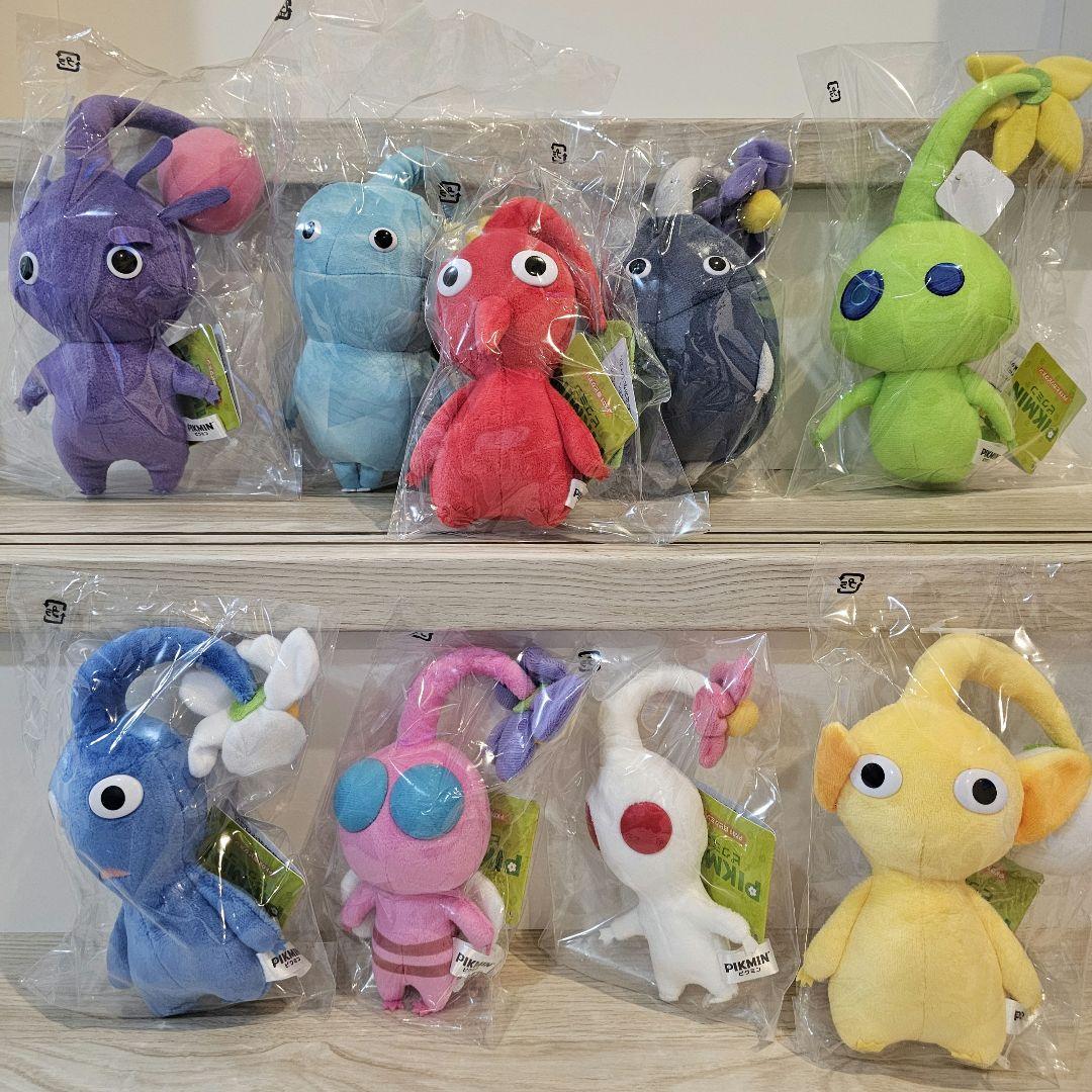 ピクミン ぬいぐるみ まとめ売り レトロ 三英貿易 つめつめ消しゴム