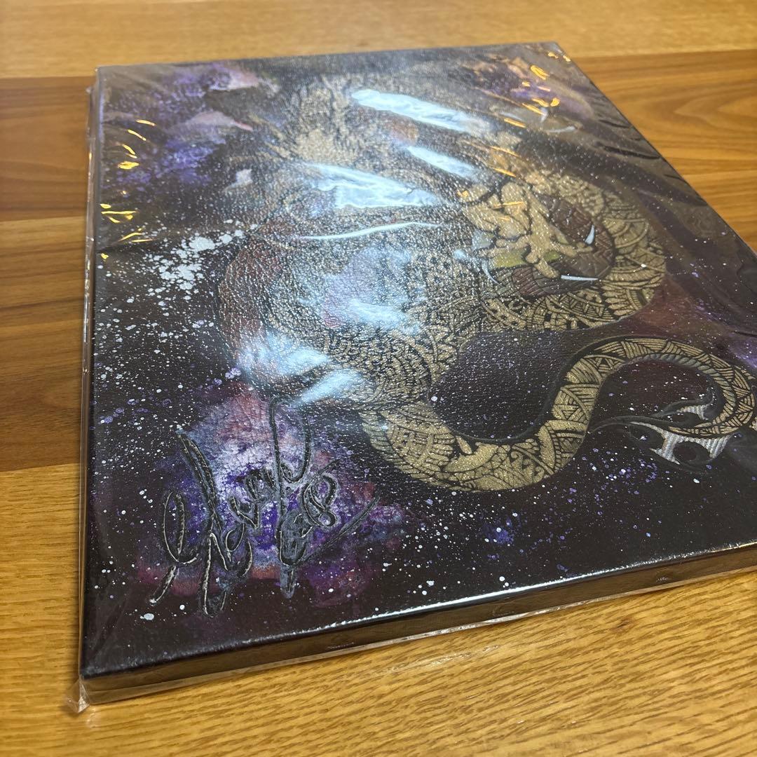 スプレーアートエデン　原画　キャンバス　F6 14-5 ドラゴン