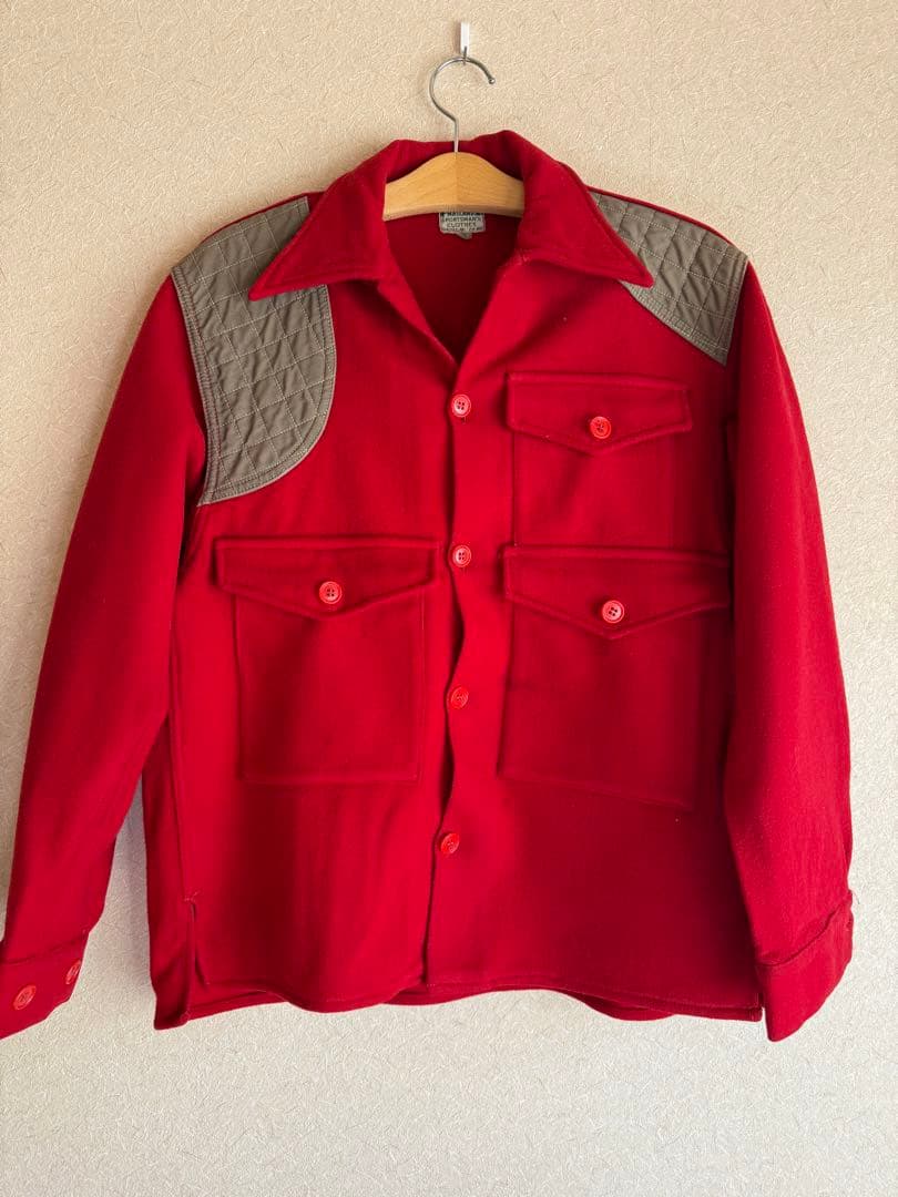 1950年代　ハンティングジャケット　Masland ウールジャケット 赤 50's MASLAND リバーシブルハンティングジャケット 50年代 マスランド