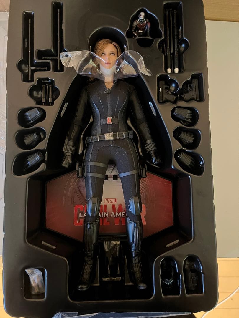 ホットトイズ ブラックウィドウ シビルウォー版