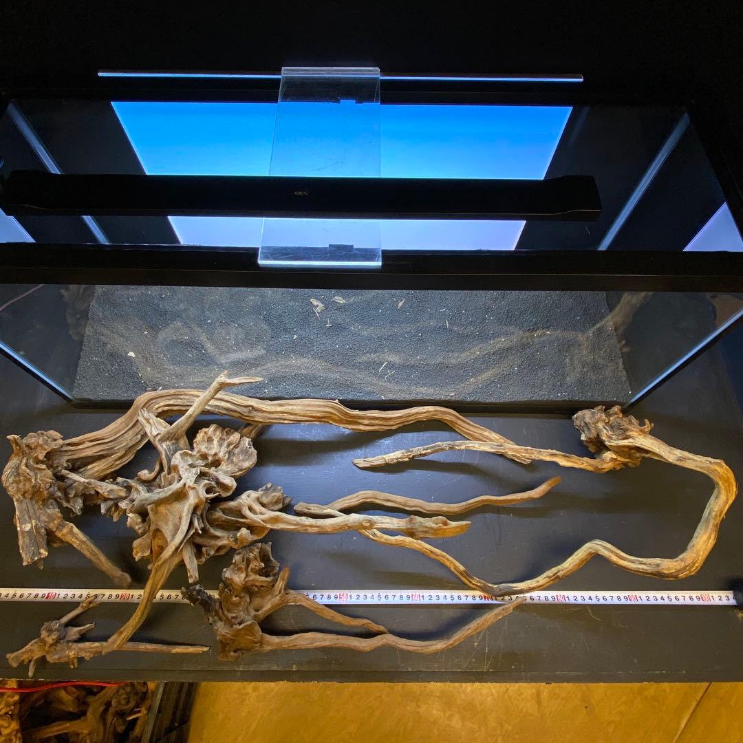 MSRW-6335 天然流木レイアウトセット スリムウッド アクアリウム