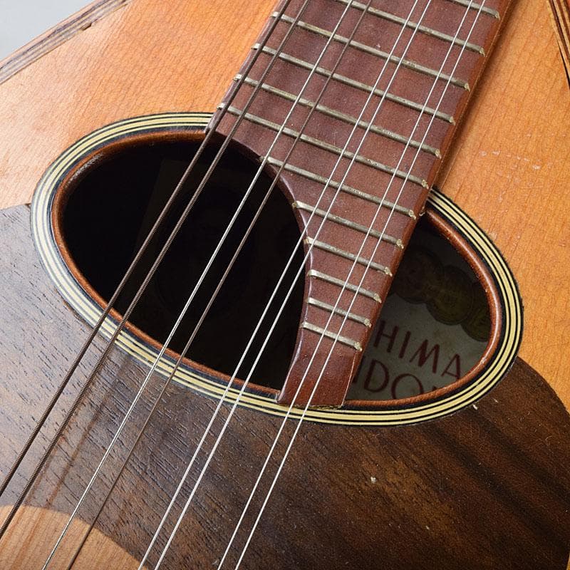 国島マンドリン　NO.104　ハードケース・鼈甲ピック付　M　R9251H