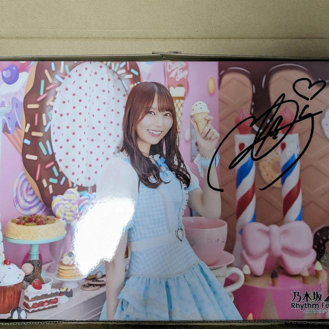 乃木坂46 弓木奈於 サイン 直筆 チェキ 乃木フェス