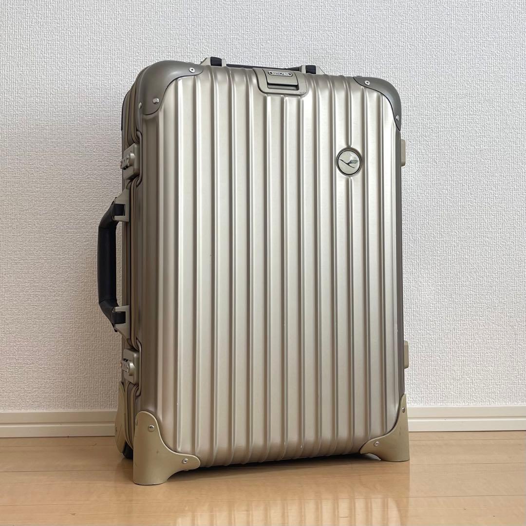 美品・廃盤】 RIMOWAプライベートジェットルフトハンザ コラボ 32L