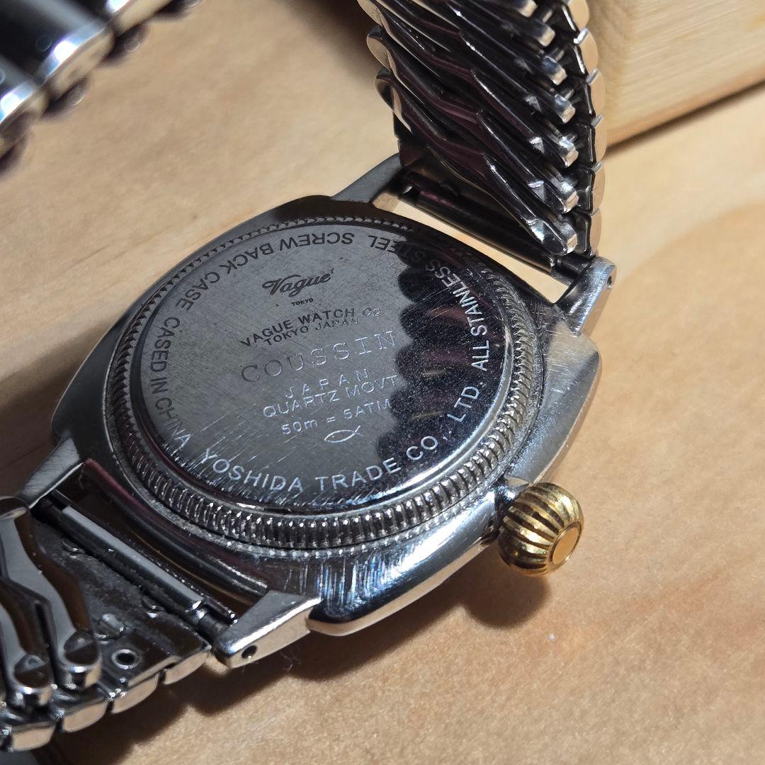 VAGUE WATCH CO. クォーツ時計 シルバー/ゴールド