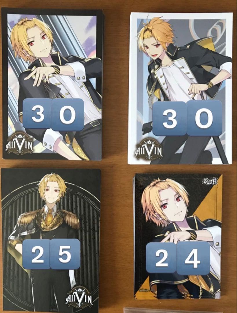 騎士a そうま AllVIN 特典ポストカード／ブロマイド 39枚＋100枚 騎士a