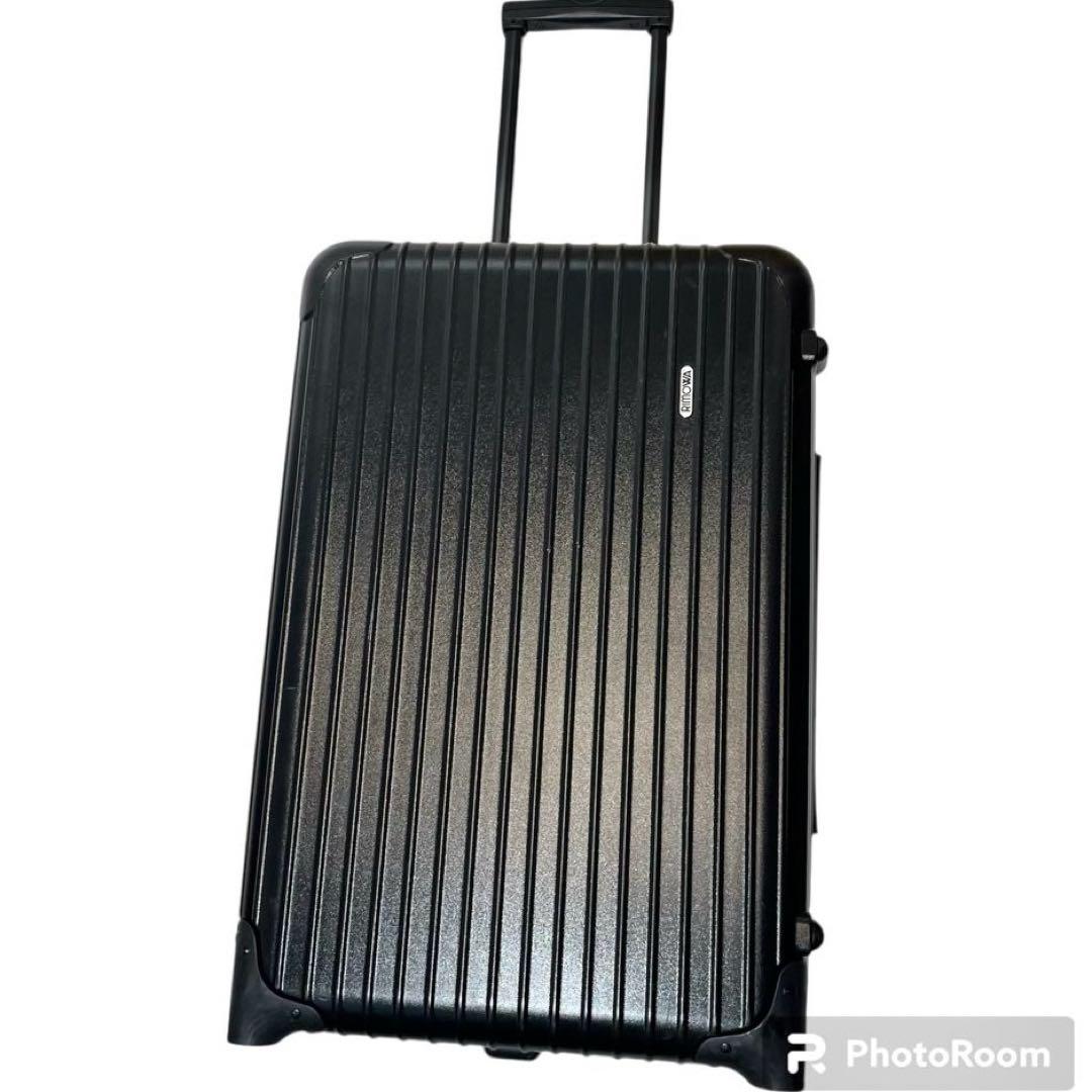 美品】RIMOWA サルサ スーツケース キャリーケース 2輪 63L 黒 リモワ
