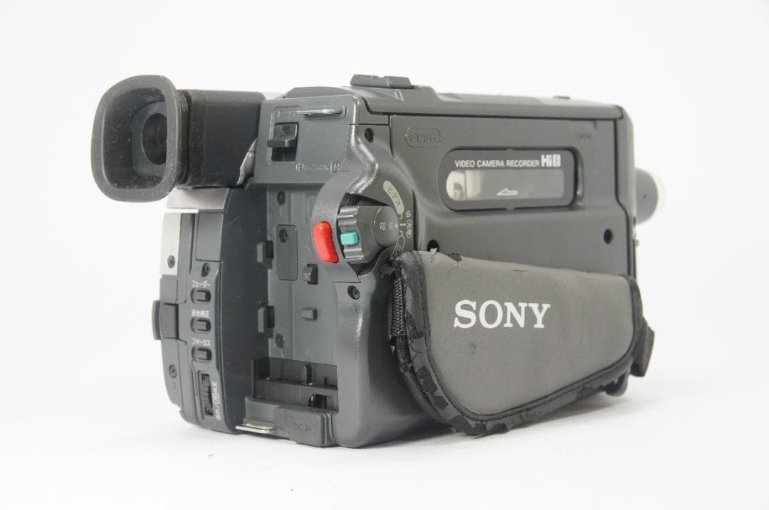 【美品】 SONY CCD-TRV96 Hi8 8mm ビデオカメラ ダビング