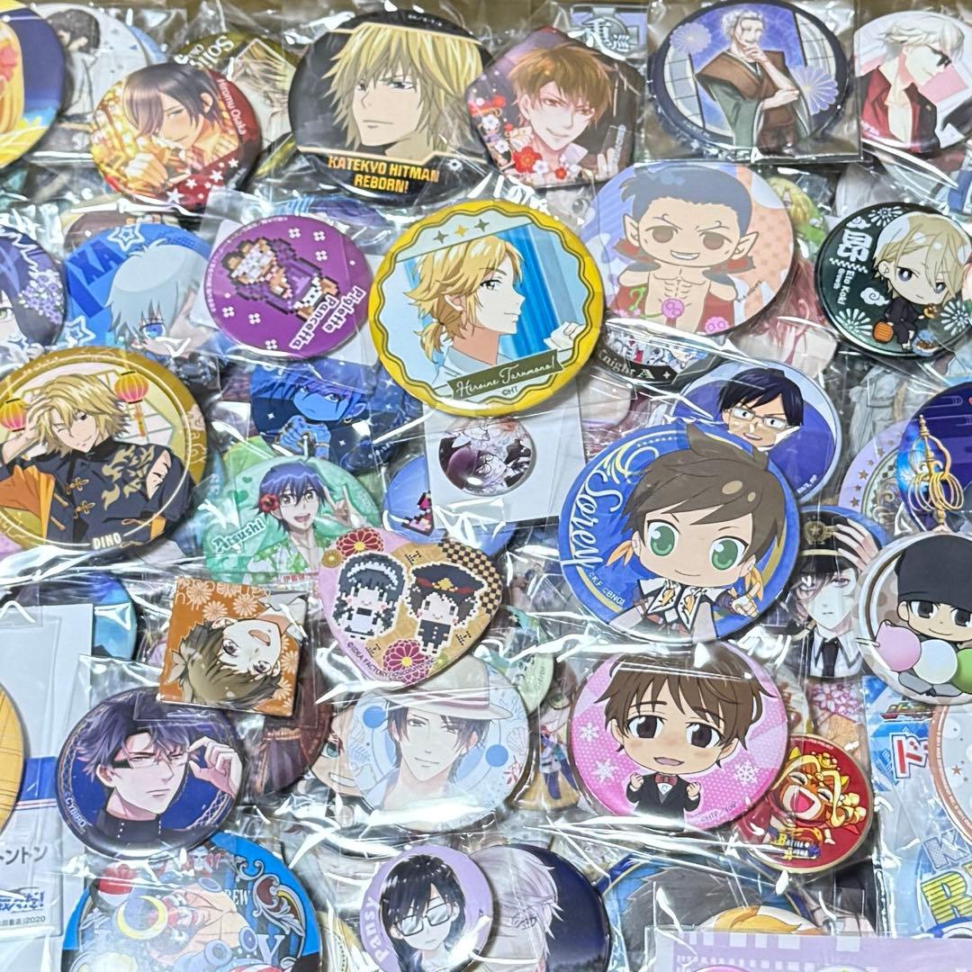 アニメ・キャラクター系グッズ 缶バッジ まとめ売り 約1444個セット