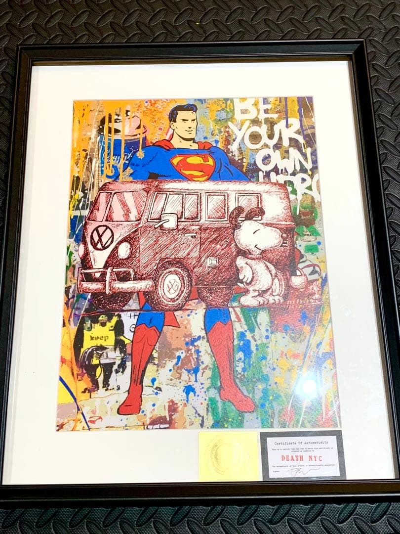 売約済！正規品DEATHNYC 世界限定100枚 バンクシー カウズ