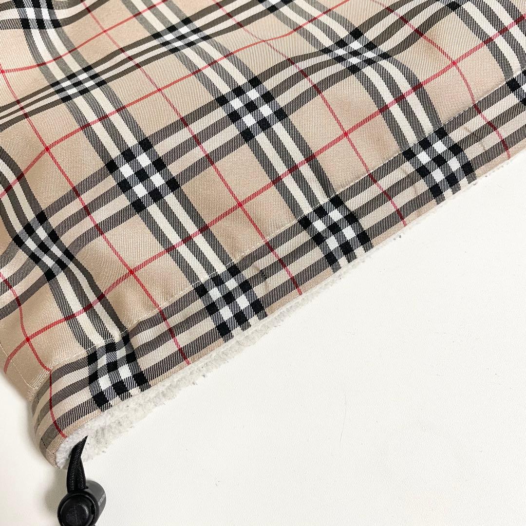 BURBERRY バーバリー ノバチェック リバーシブル フリース ブルゾン M