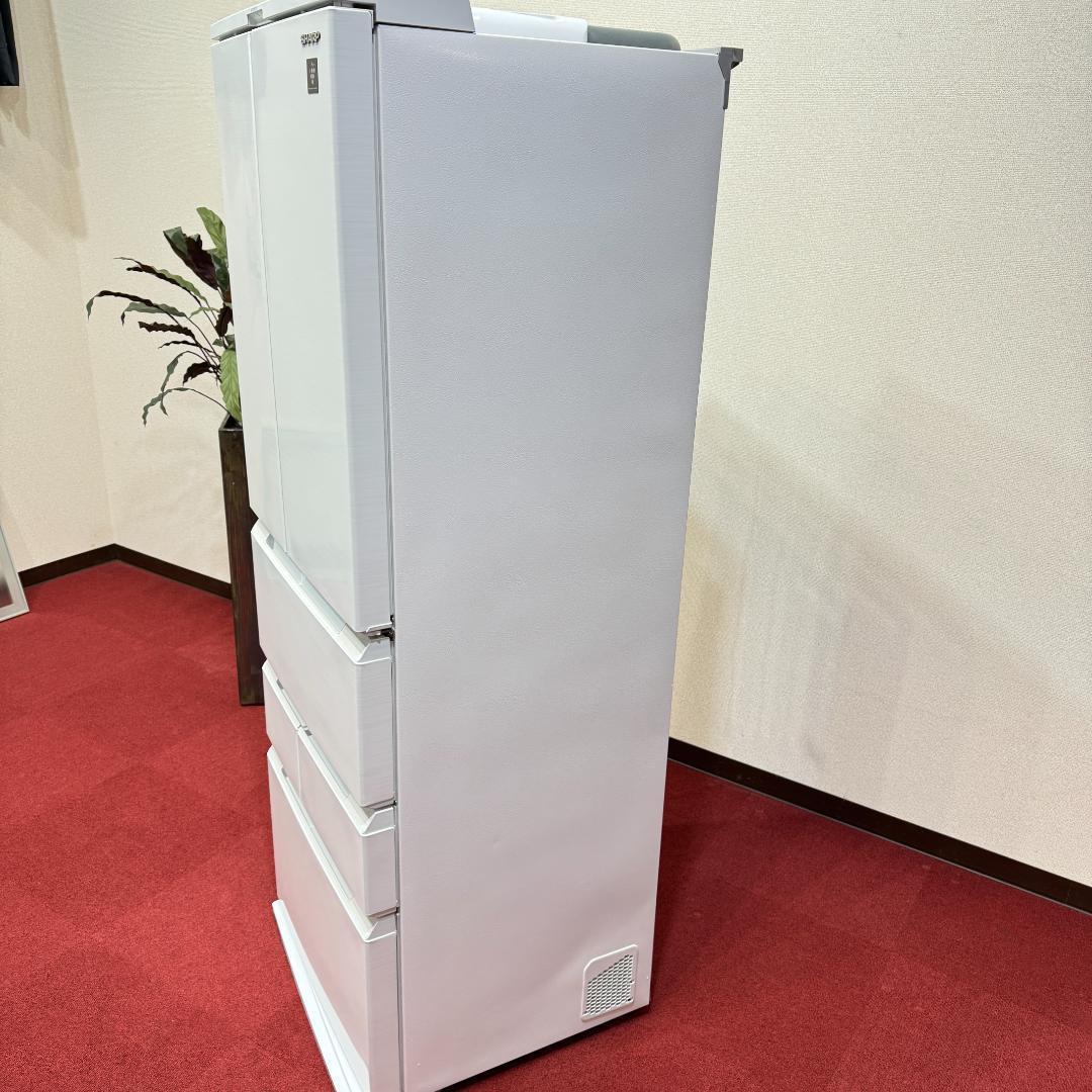 東京23区送料無料　極美品シャープ６ドア冷蔵庫457L 2023年製