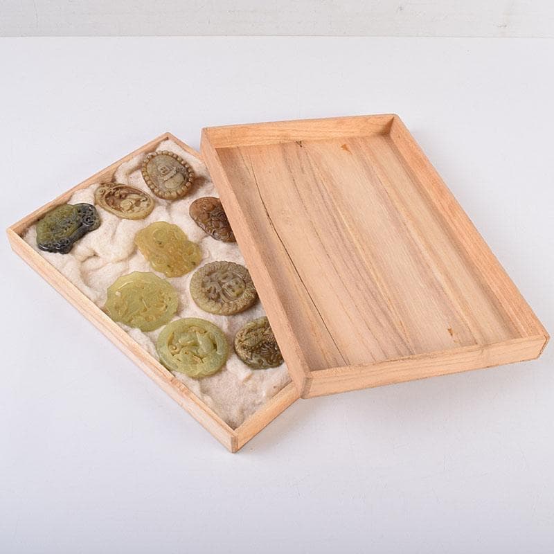 中国 玉石彫刻 玉器 玉珮 根付 11点まとめて V R8957