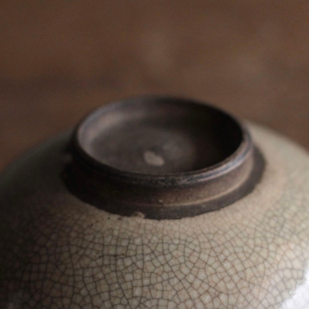 京焼 貫入 茶碗 茶道具 古美術 古道具 アンティーク