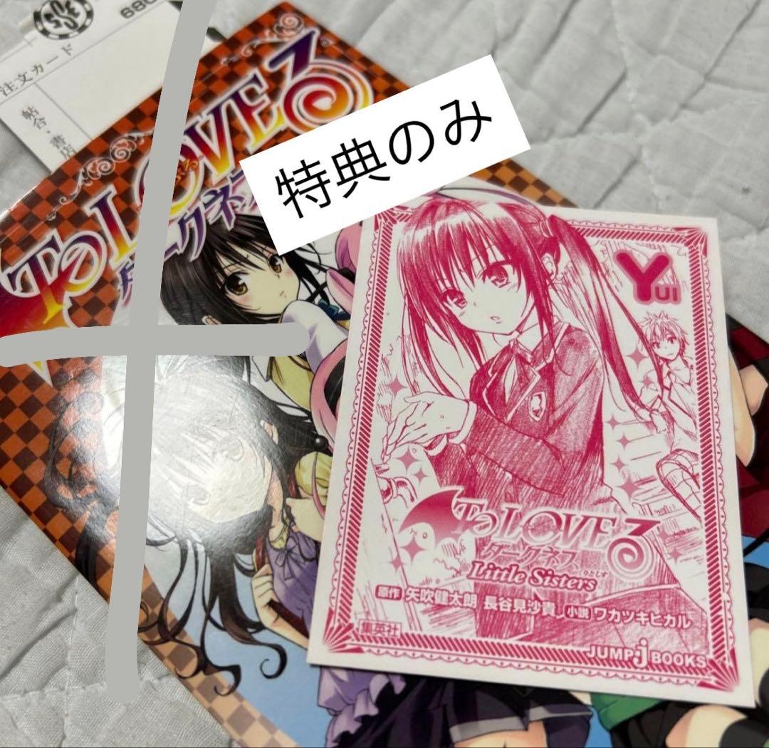 結城 美柑 ToLOVEる ダークネス りとしす 特典 カード 両面 ノベルティ