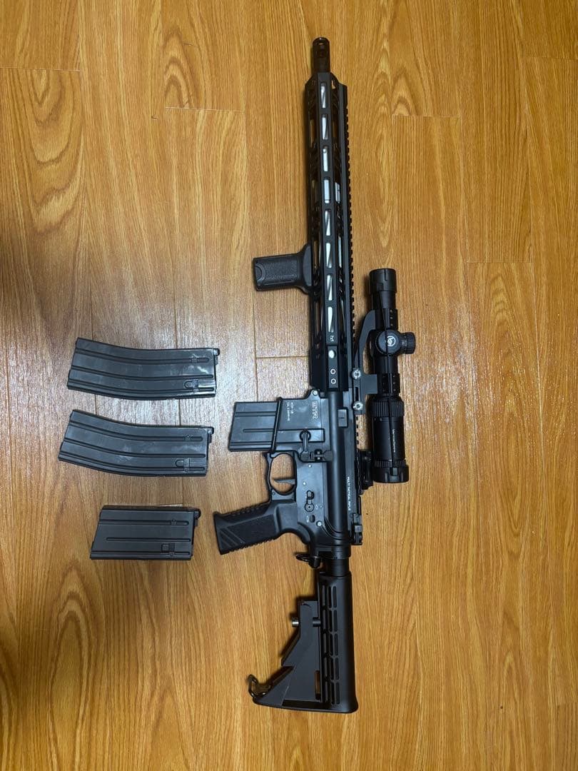 【箱無し】東京マルイ　MTR16 ライフルスコープなどオマケ付 箱無し】東京マルイ MTR16 ライフルスコープなどオマケ付 箱無し】東京