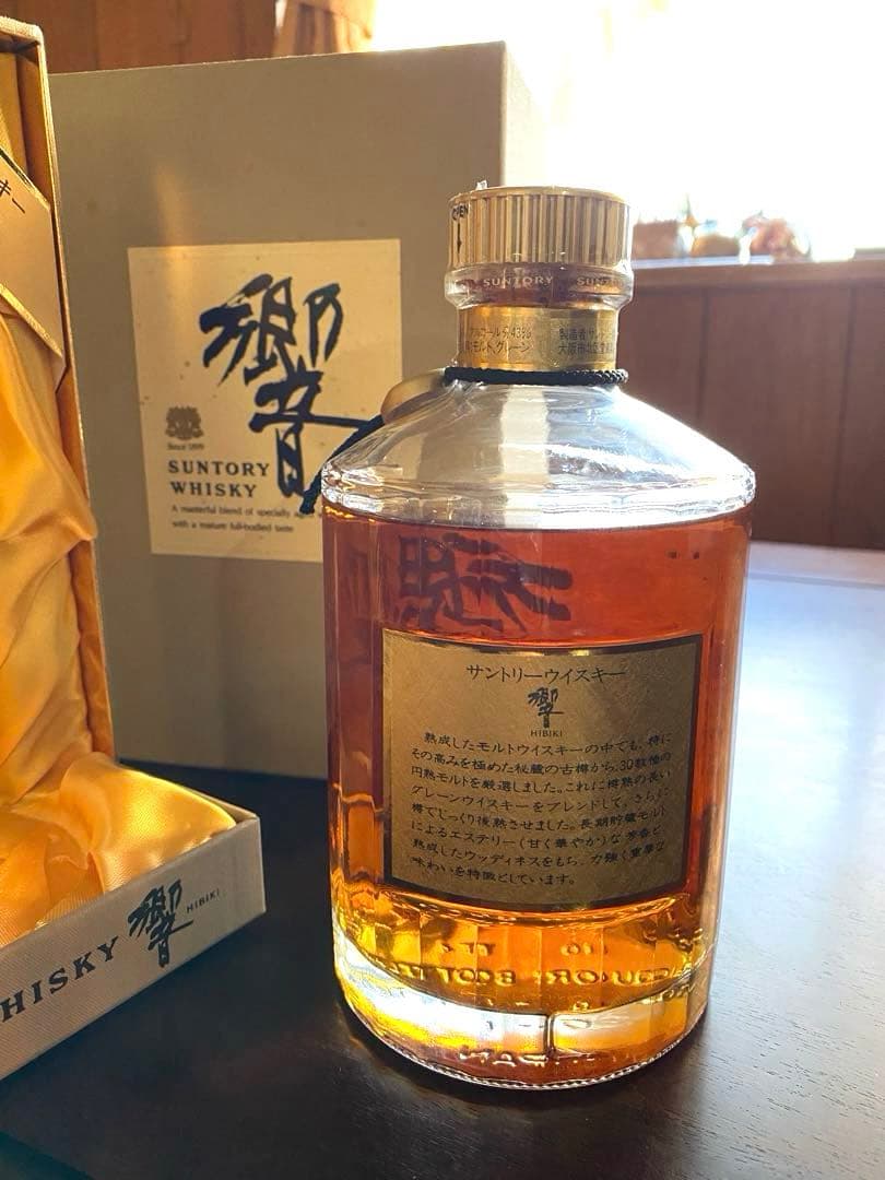未開栓 サントリー 17年 響 750ml 金キャップ 裏ゴールド 1899年