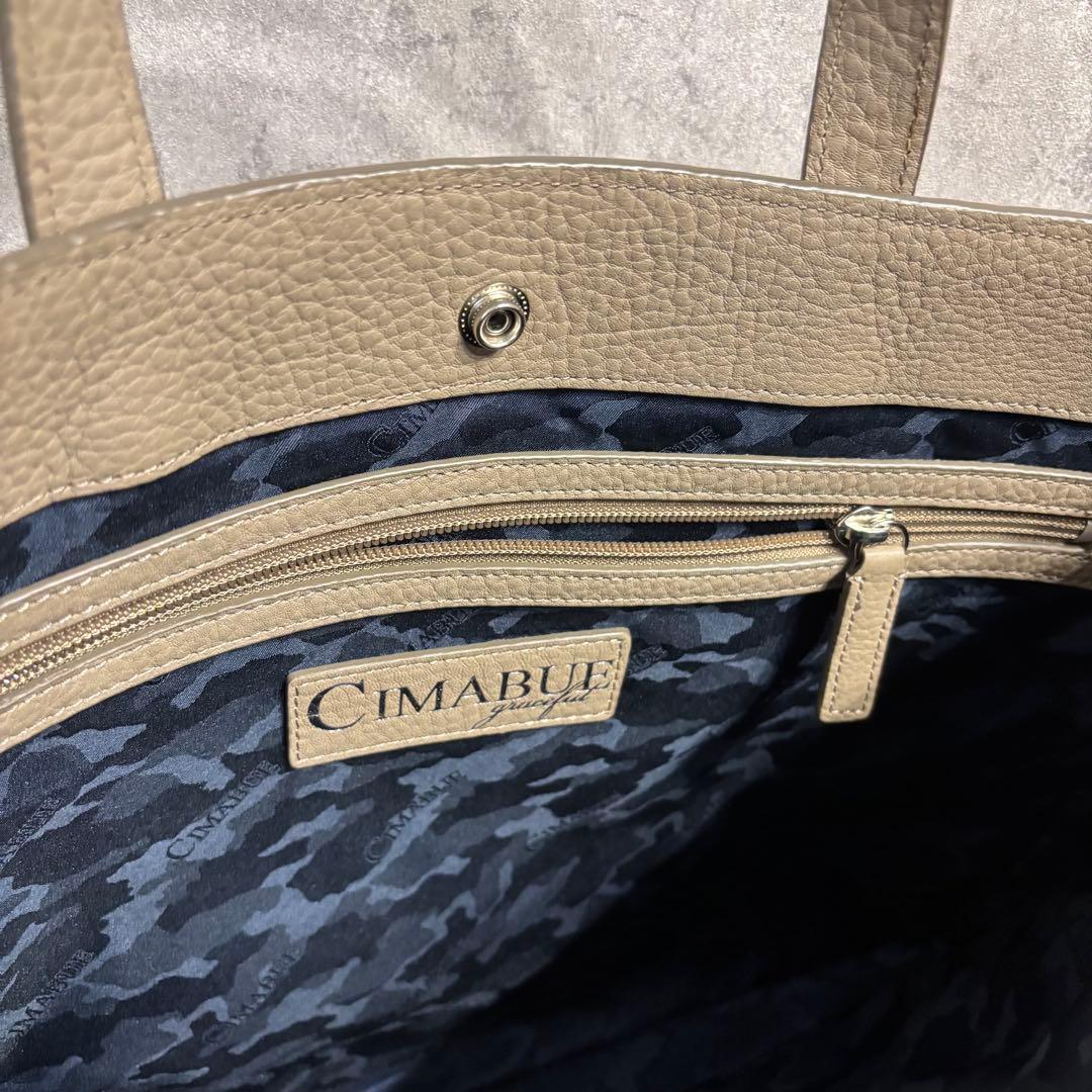 美品 CIMABUE チマブエ A4 ビジネスバッグ トートバッグ グレー