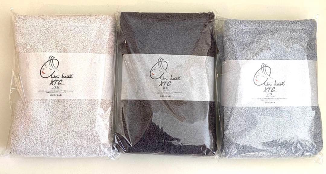 エアーかおる エクスタシー（XTC）バスタオル大人気カラー3枚 60×120cm