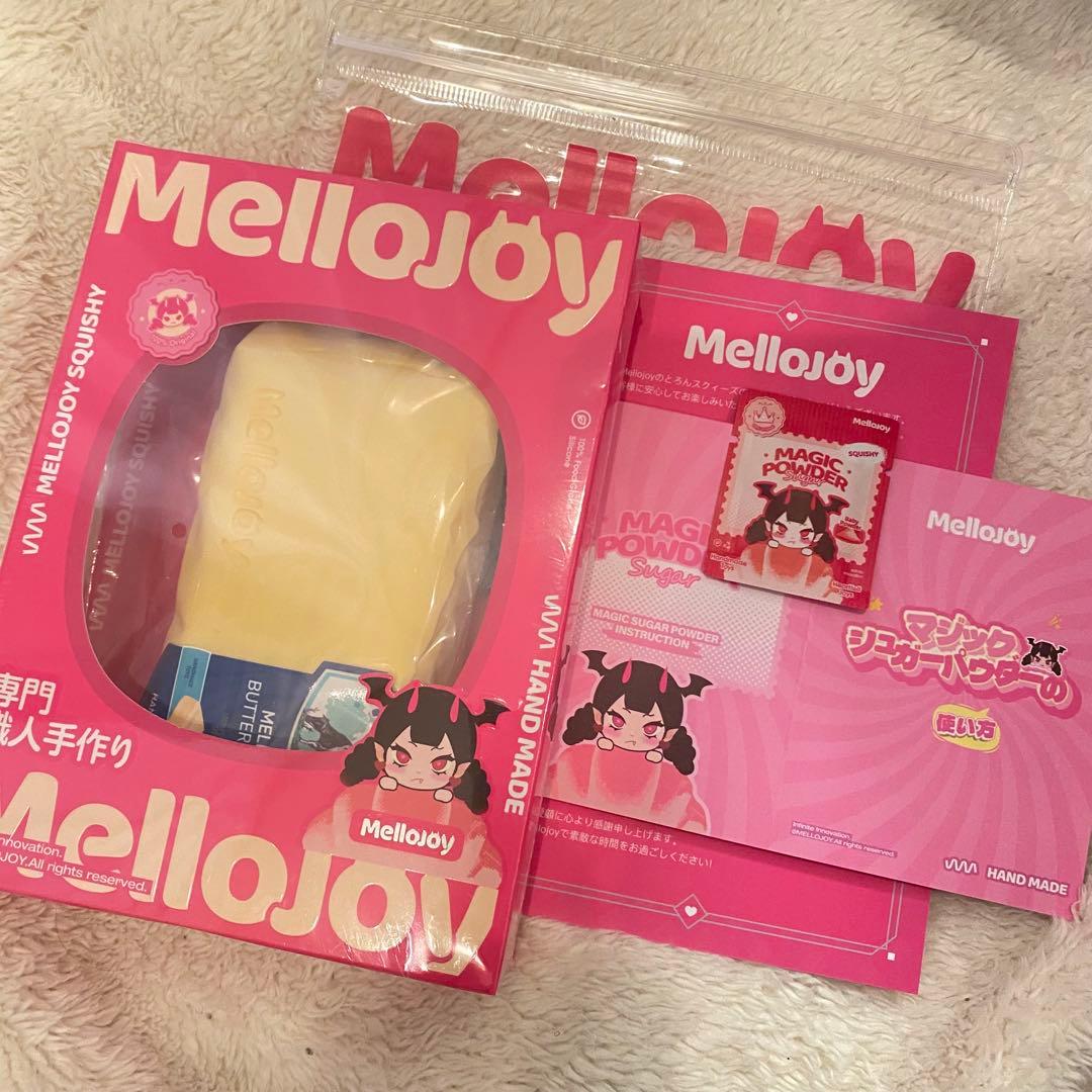 mellojoyスクイーズ バター シュリンク付き未開封 - メルカリ