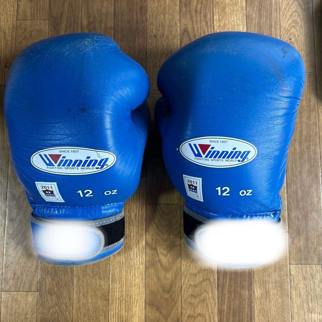 ア*イ様 Winning ボクシンググローブ 12 oz JABF-12ウイニン Winning