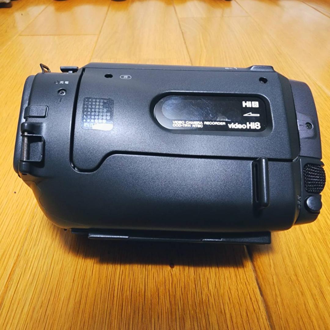 【動作確認済】高画質 SONY Hi8 8ミリ ビデオカメラ ステーションセット