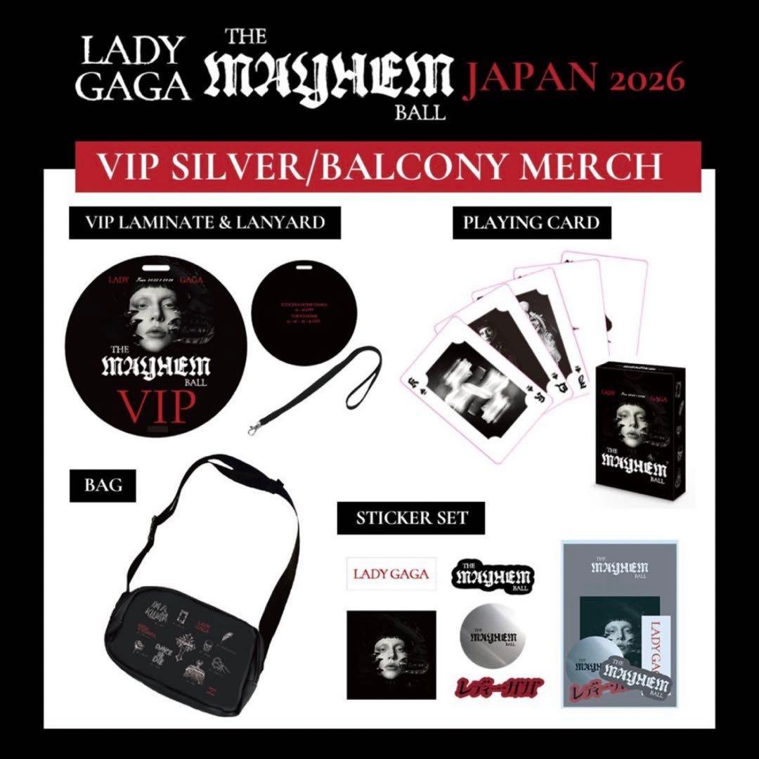 Lady Gaga VIP SILVER 限定グッズ - メルカリ