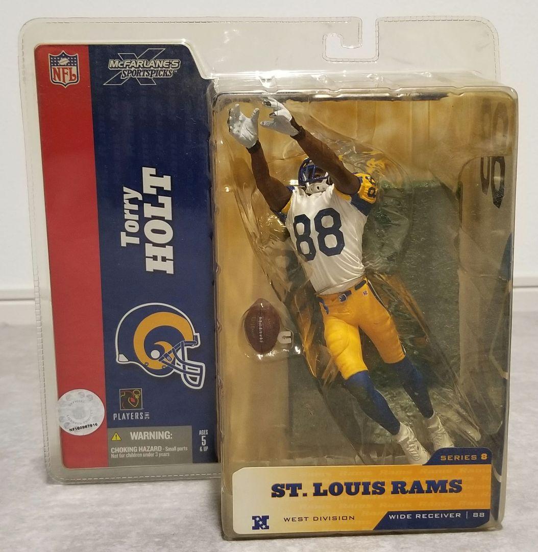 【未開封】NFL　マクファーレン　スポーツフィギュア　★ラムズ3点セット★