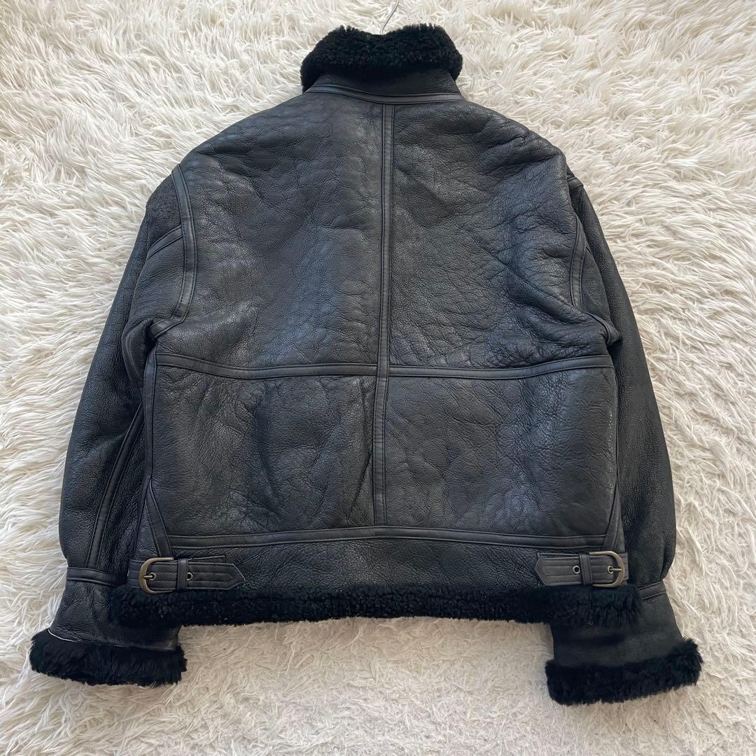 ヒロさん様専用 B-3 羊革 ムートン ジャケット レザー 韓国製