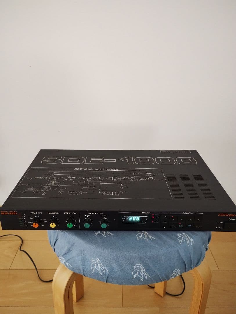 動作良好】Roland SDE-1000 デジタルディレイ 日本製